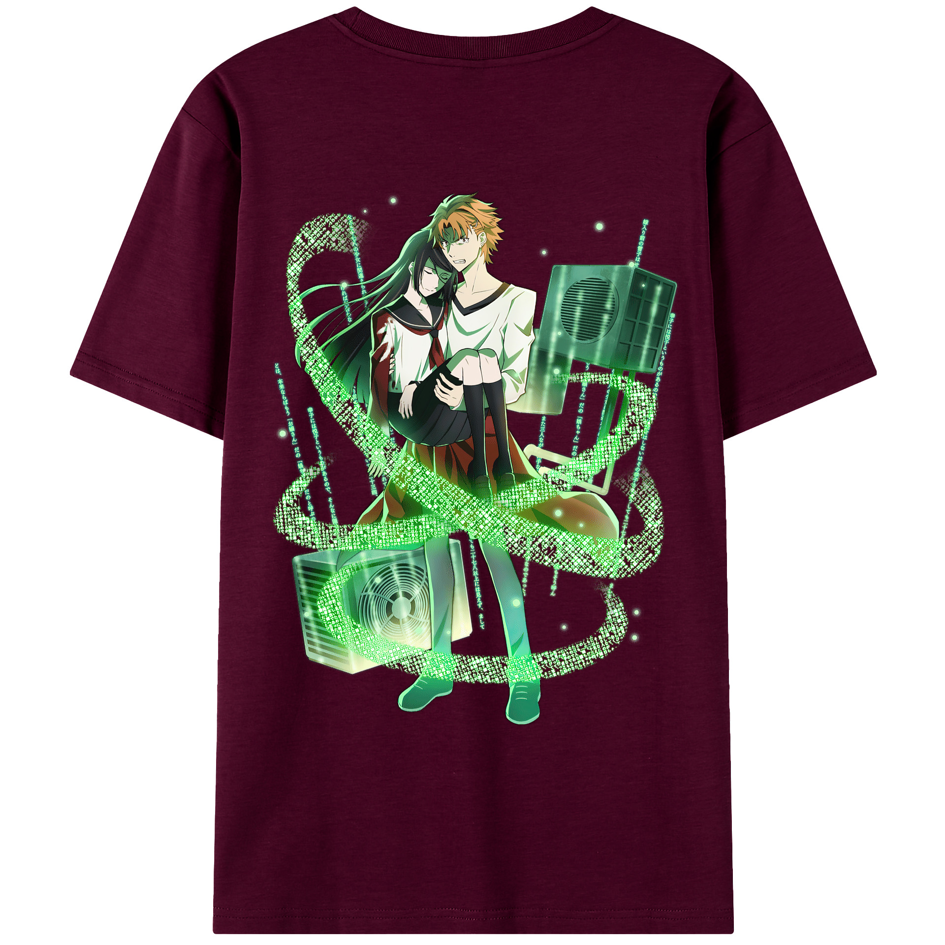 （画像用） 文豪ストレイドッグス Bungo Stray Dogs レディース半袖Tシャツ(バックプリント)